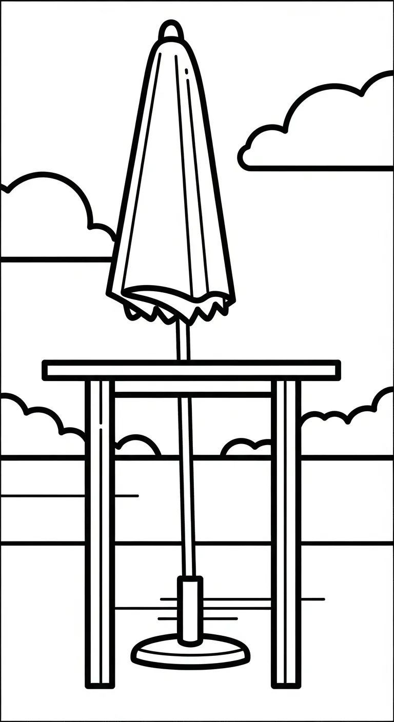 tranh tô màu Tranh Tô Cái Bàn pdf