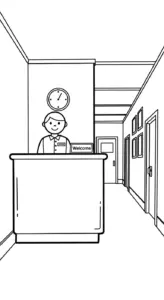 file hình tô màu Tranh Tô Cái Bàn cho bé 4-5 tuổi