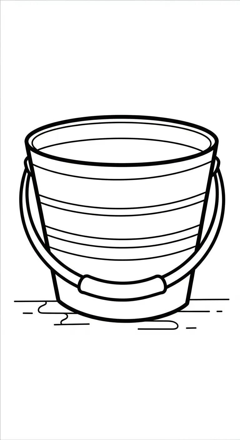 tranh tô màu Tranh Tô Màu Cái Xô pdf