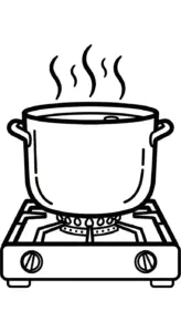 hình tô màu Dụng Cụ Nấu Ăn miễn phí