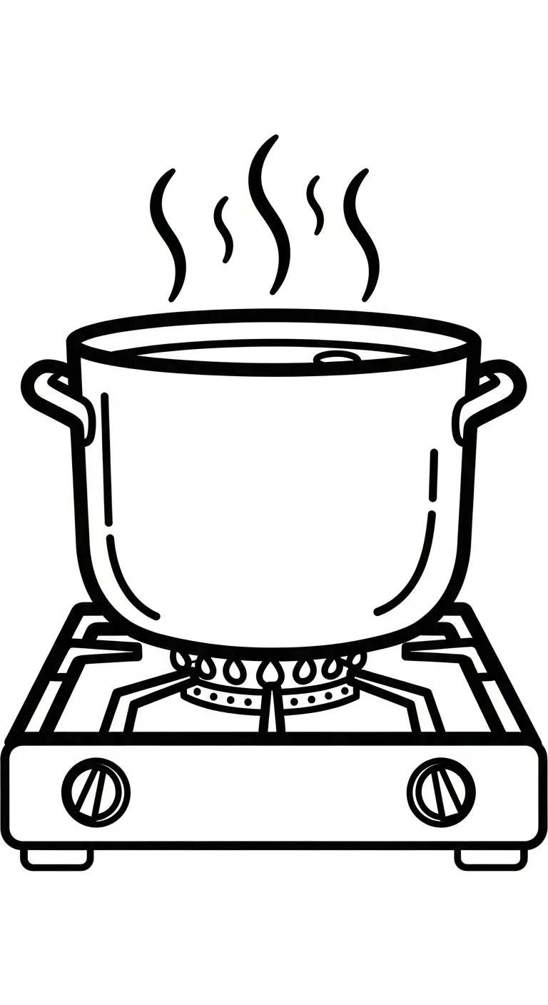 hình tô màu Dụng Cụ Nấu Ăn miễn phí