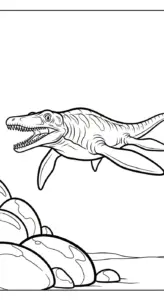 tải tranh tô màu Tranh Tô Màu Mosasaurus pdf