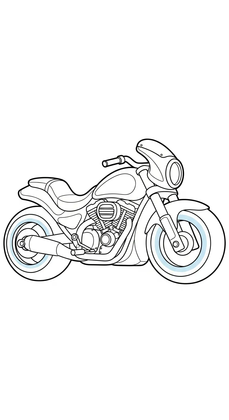 tải tranh tô màu Thành Phố Tương Lai cho bé miễn phí