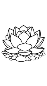 in tranh tô màu Xương Rồng cho bé 4 tuổi