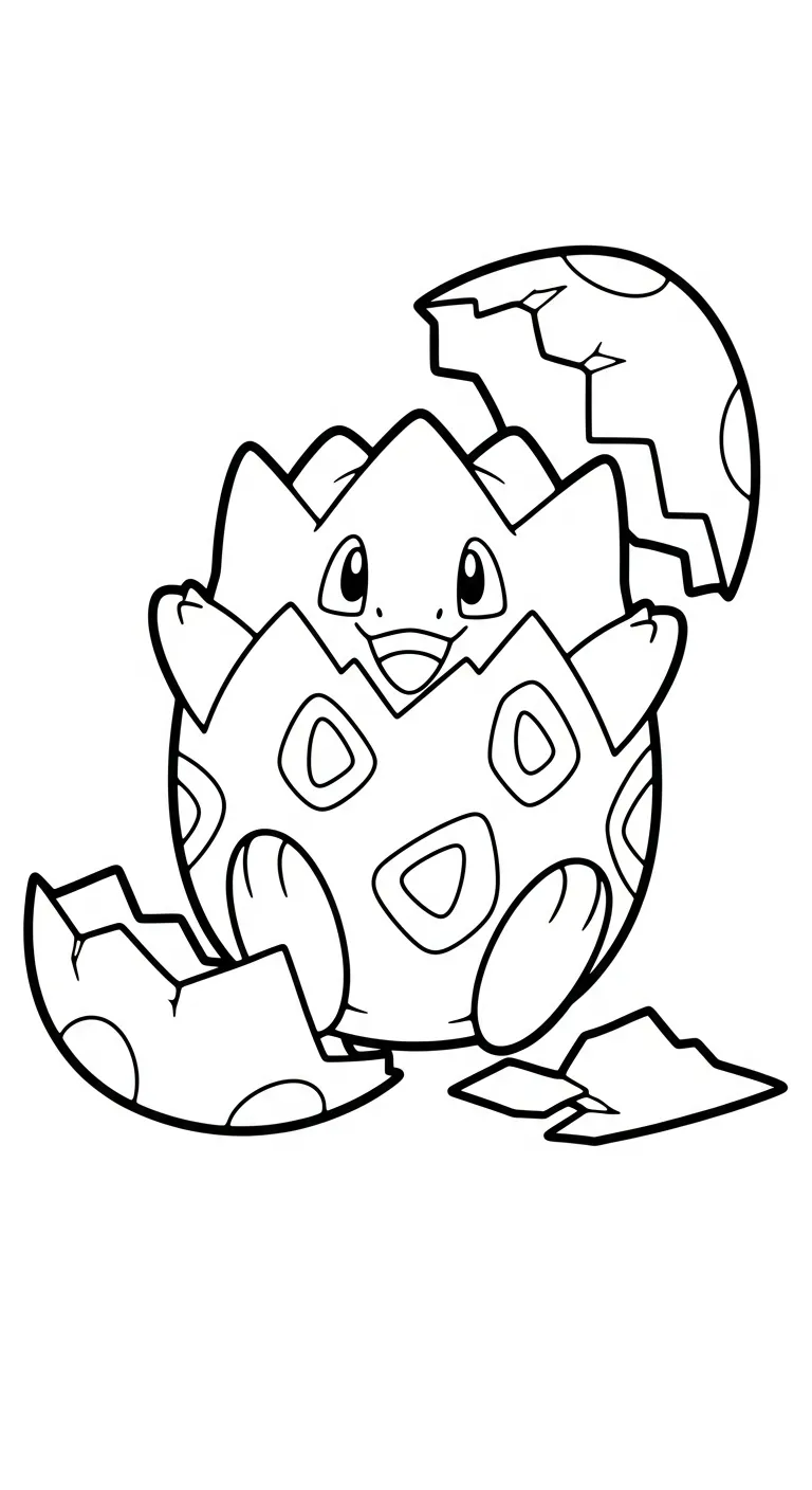 in hình tô màu Pokemon cho bé 6 tuổi