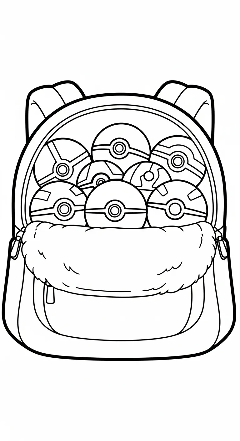 in tranh tô màu Pokemon cho bé 8 tuổi 1