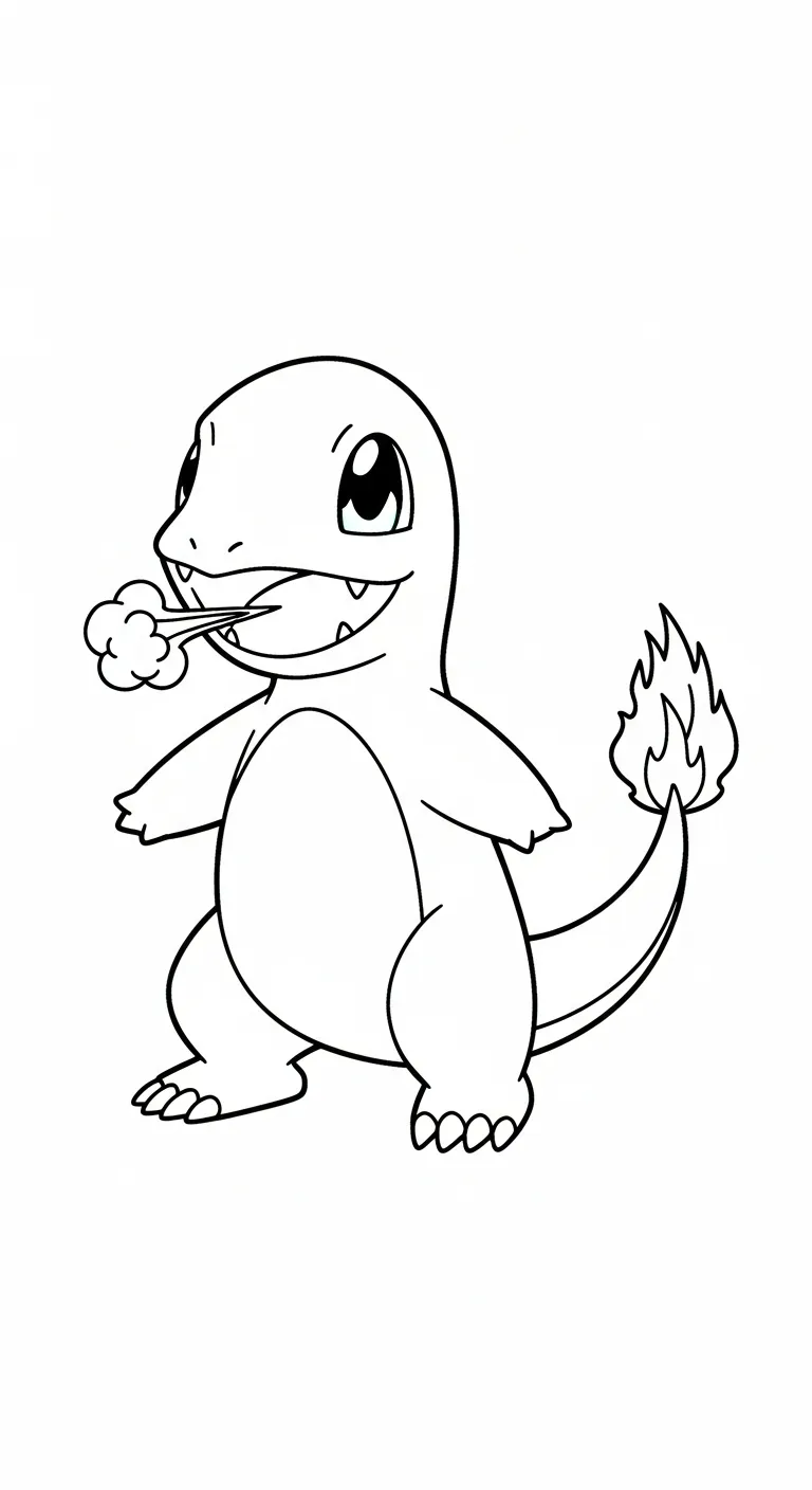 in hình tô màu Pokemon cho bé 7 tuổi