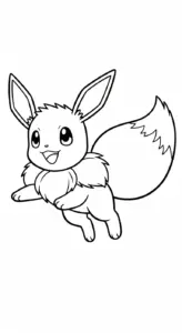 hình tô màu Pokemon cho bé tải miễn phí