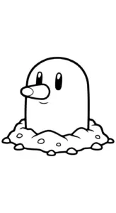 hình tô màu Pokemon cho bé 3 tuổi