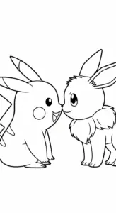 in tranh tô màu Pokemon cho bé 8 tuổi