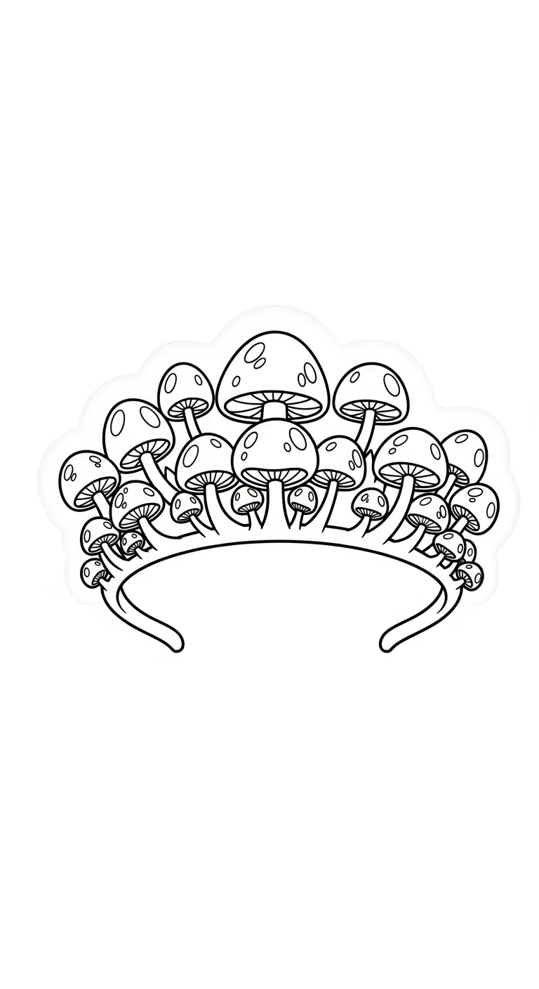 tải hình tô màu Vương Miện cho bé 3 tuổi