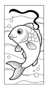 tranh tô màu Tranh tô màu cá chép pdf