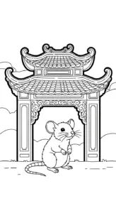 tải hình tô màu 12 con giáp