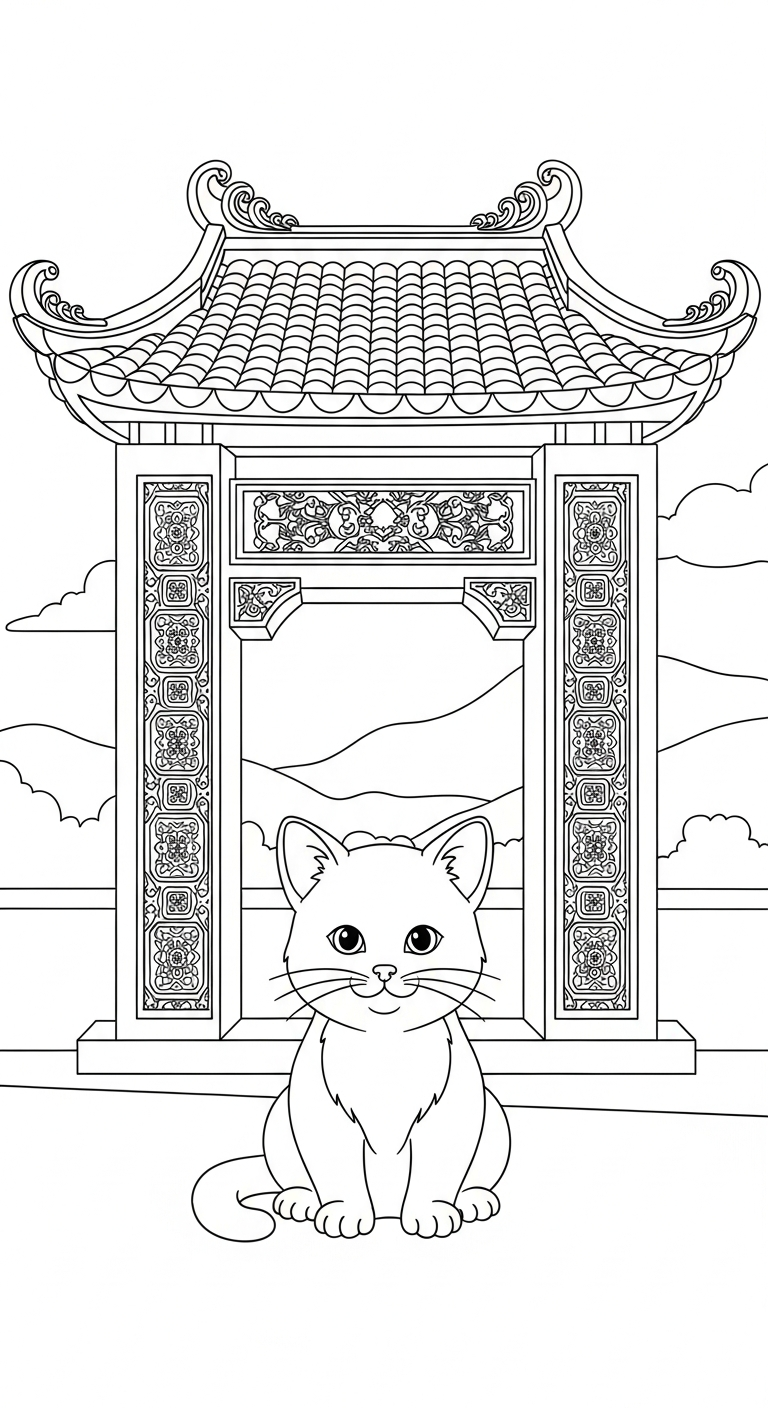 hình tô màu 12 con giáp cho bé 6 tuổi miễn phí