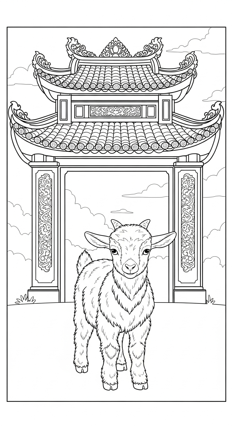 tải hình tô màu 12 con giáp cho bé 5 tuổi