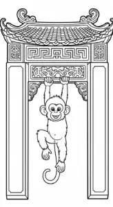 hình tô màu 12 con giáp cho bé 4 tuổi miễn phí