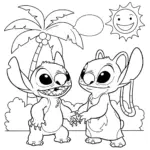 Stich và Angel