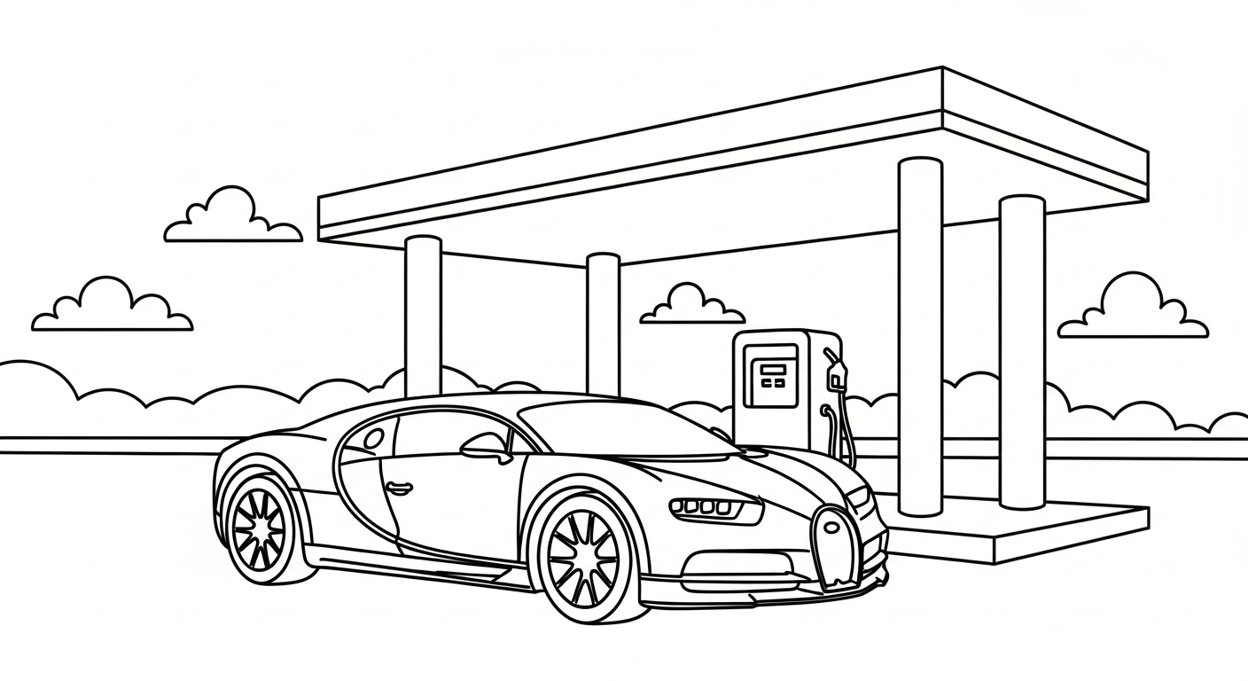 tải hình tô màu bugatti cho bé 6 tuổi
