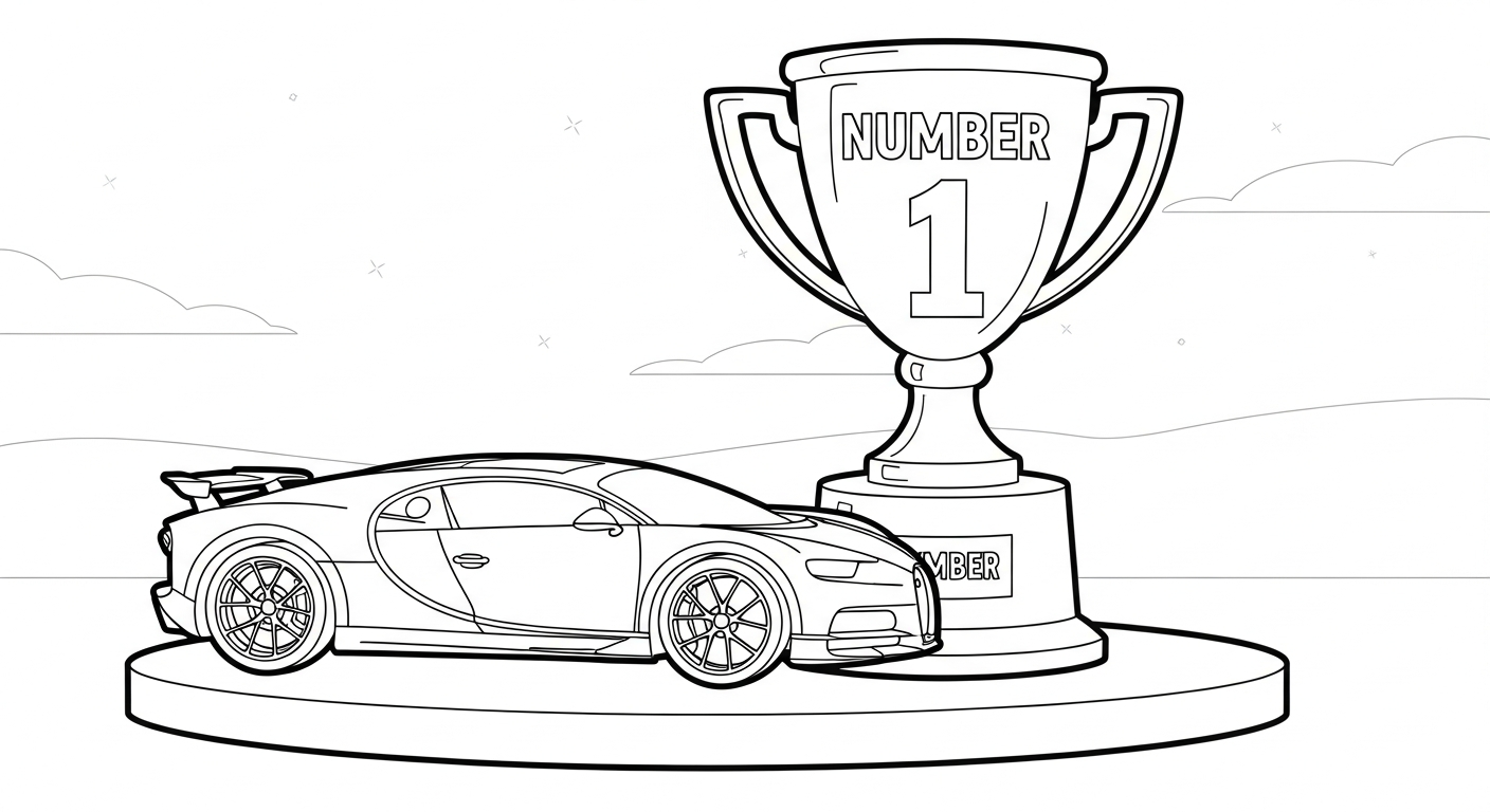 tải hình tô màu bugatti cho bé 7 tuổi
