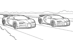 hình tô màu bugatti pdf