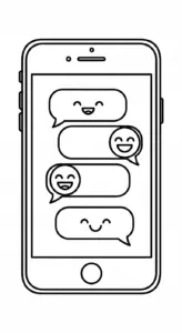 tải tranh tô màu iphone cho bé miễn phí