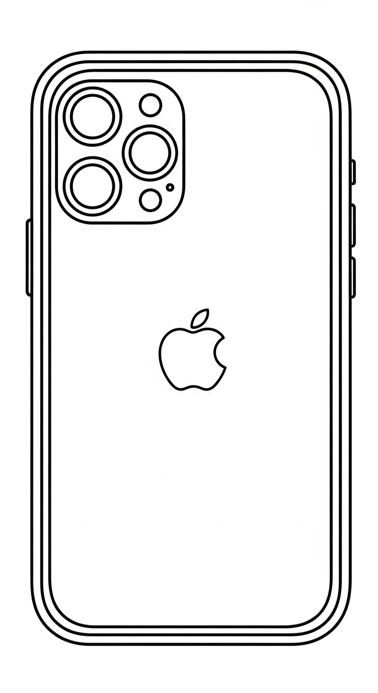 tải tranh tô màu iphone cho bé 4 tuổi
