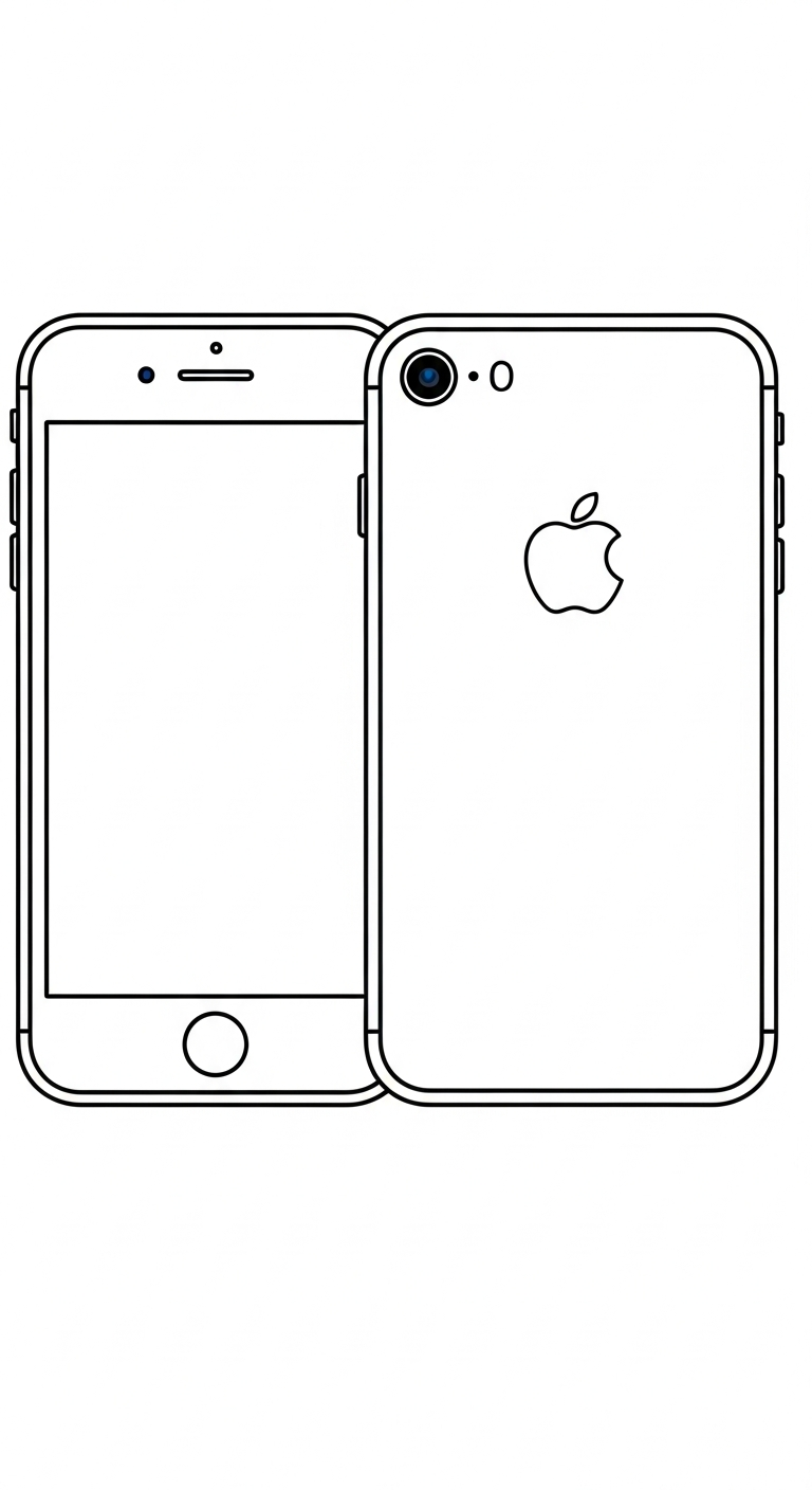 tải tranh tô màu iphone cho bé