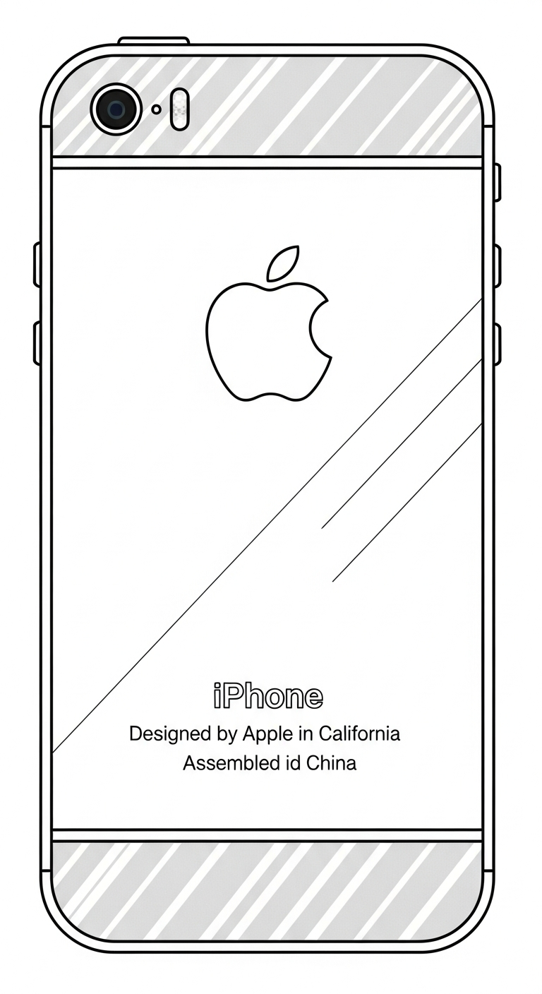 tải hình tô màu iphone cho bé miễn phí