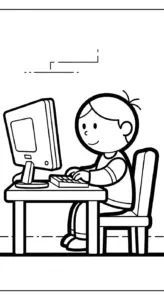tranh tô màu máy tính cho bé 8 tuổi miễn phí