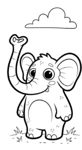 tranh tô màu quái vật tập tô
