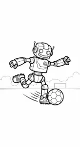 tải hình tô màu robot cho bé 6 tuổi