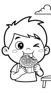 hình tô màu trung thu cho bé 8 tuổi
