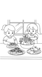 hình tô màu trung thu cho bé 7 tuổi miễn phí