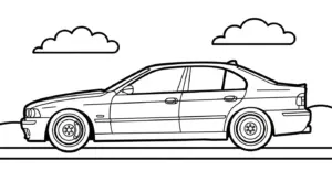 hình tô màu xe BMW pdf