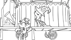 hình tô màu My Little Pony rõ nét