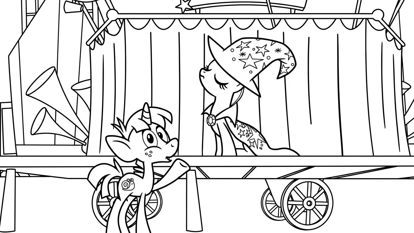 hình tô màu My Little Pony rõ nét