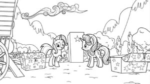 tải hình tô màu My Little Pony chất lượng cao