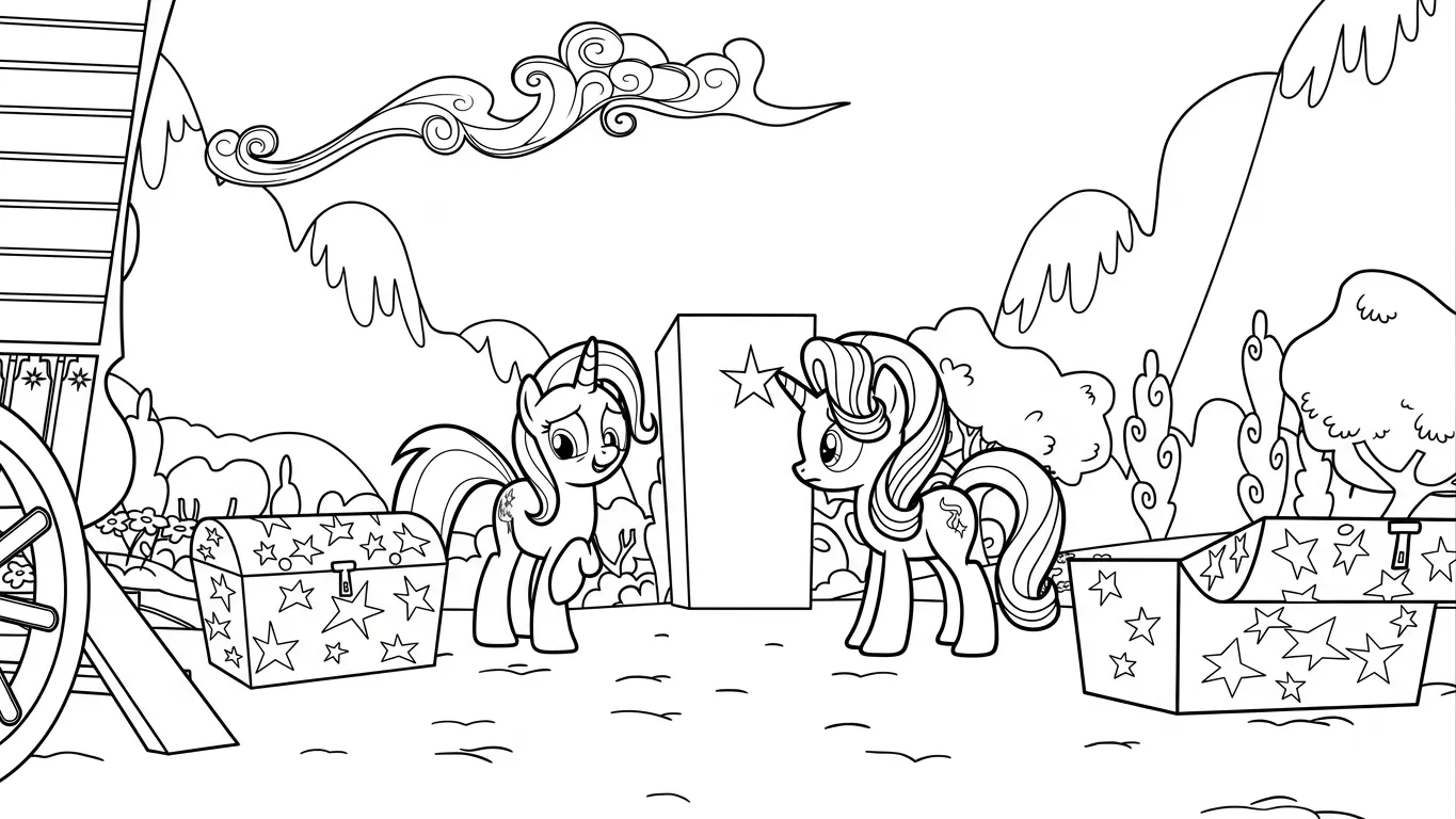 tải hình tô màu My Little Pony chất lượng cao
