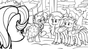 tải hình tô màu My Little Pony cho bé 3 tuổi