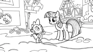 tải tranh tô màu My Little Pony cho bé 5 tuổi