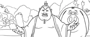 in hình tô màu Natra cho bé