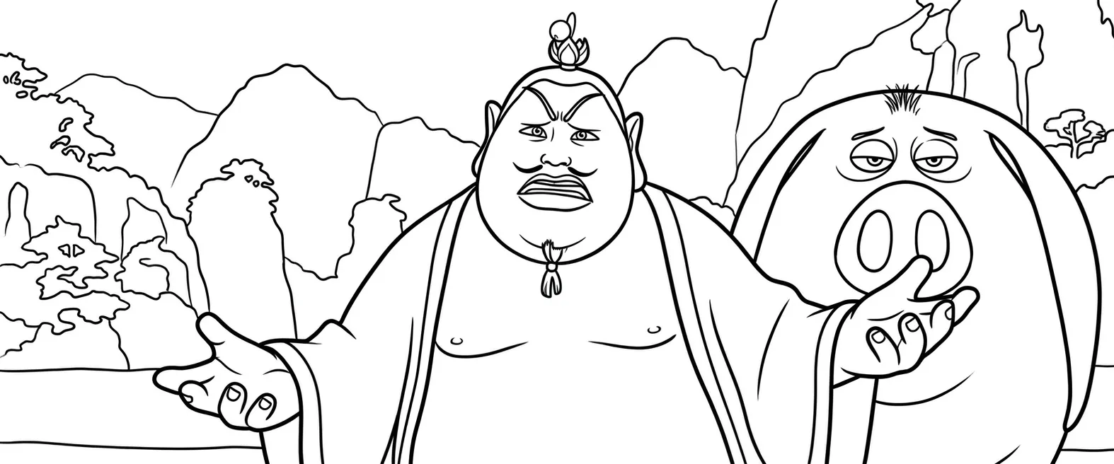 in hình tô màu Natra cho bé