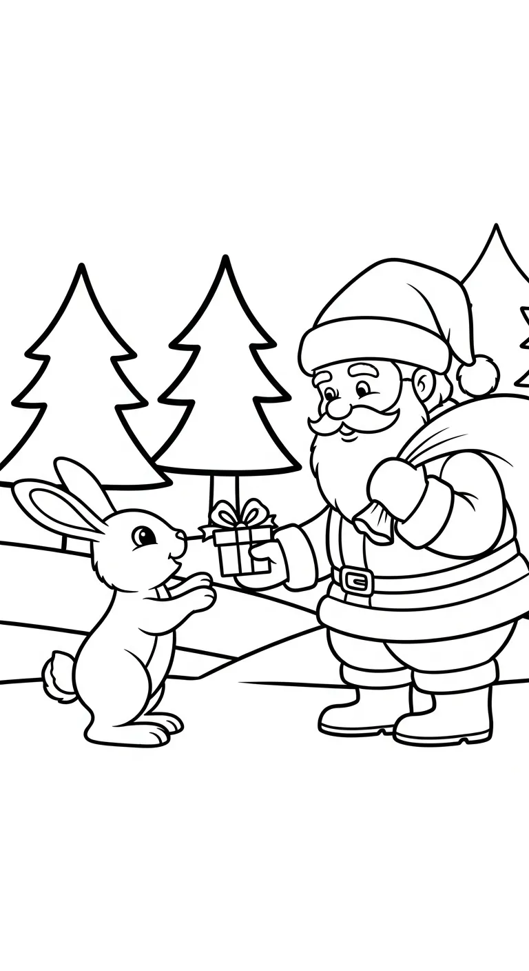 hình tô màu Ông Già Noel tập tô