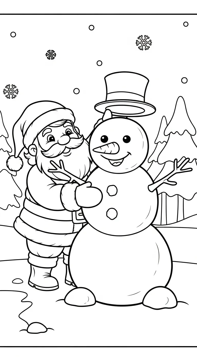 tải tranh tô màu Ông Già Noel không mất tiền