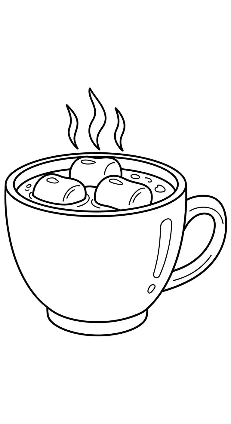 tranh tô màu Socola cho bé 5 tuổi