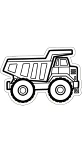 in hình tô màu Sticker cho bé