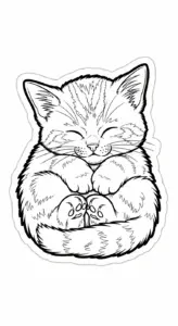 tranh tô màu Sticker cho bé 3 tuổi miễn phí