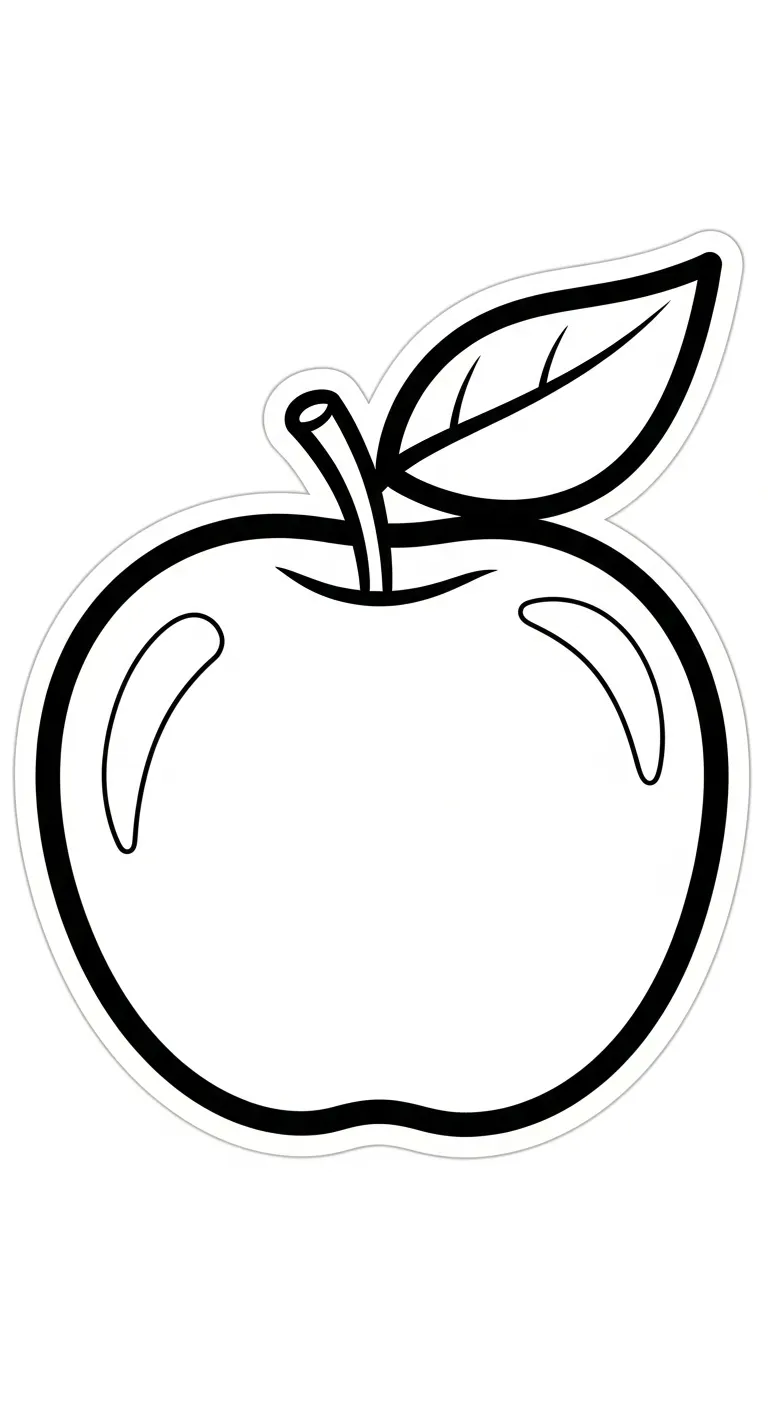 tranh tô màu Sticker rõ nét 1