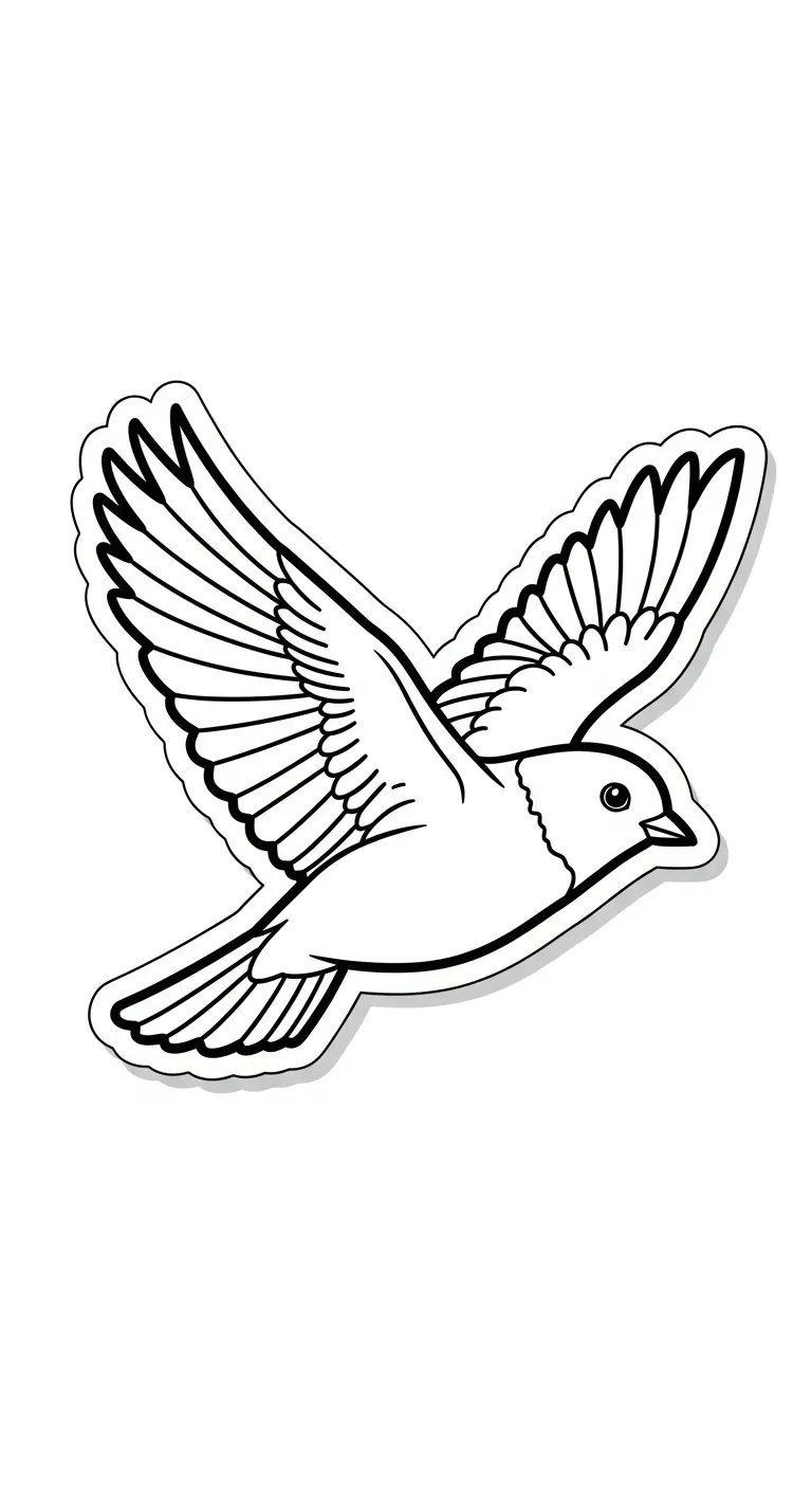 in hình tô màu Sticker cho bé 4 tuổi 1