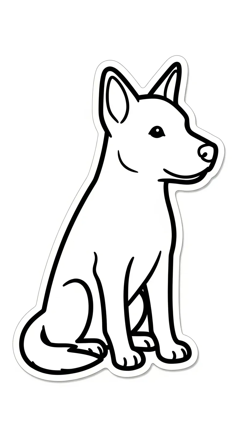 tải hình tô màu Sticker cho bé 4 tuổi